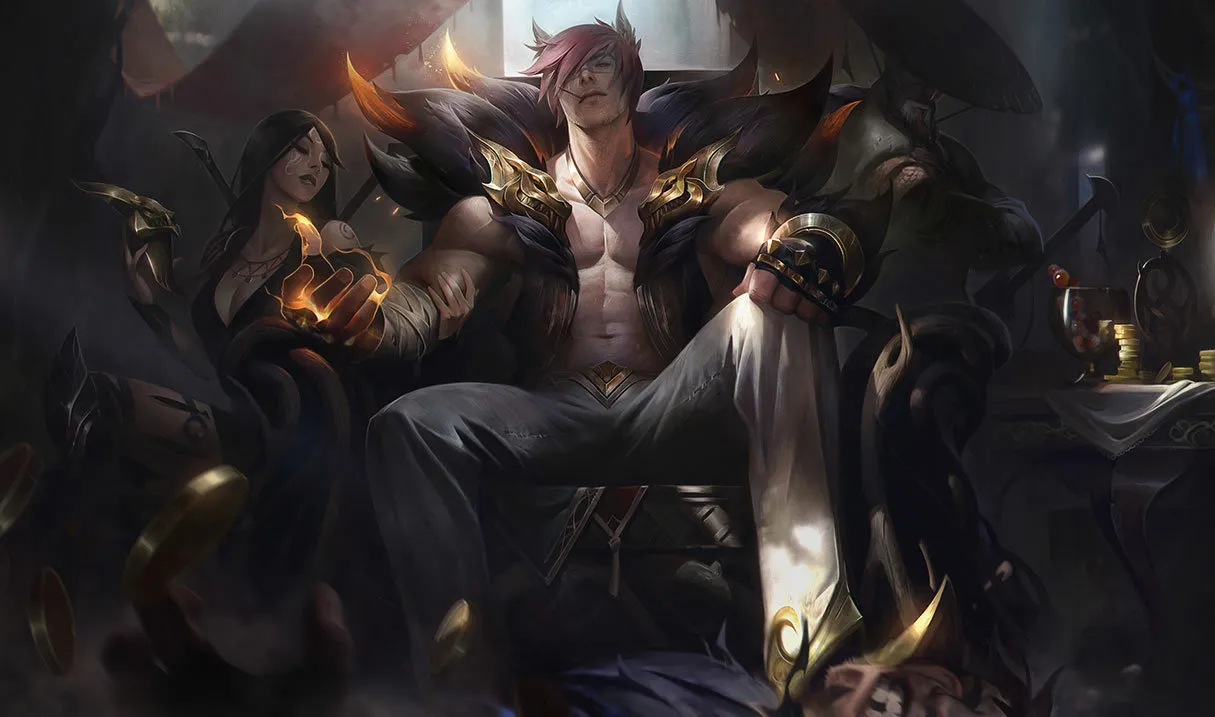 Which LoL champion says ‘Chains build revolutions, one link at a time’?