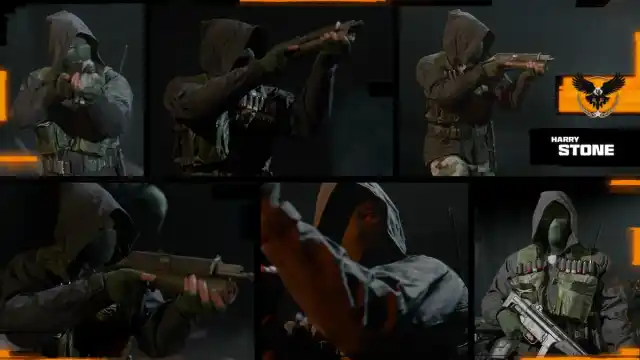 Stone presentation with his guns in Black Ops 6.