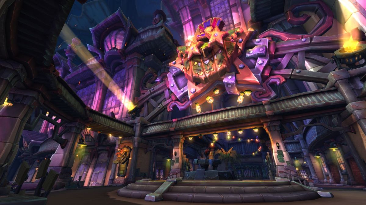 Entrance to Liberation of Undermine raid in World of Warcraft.