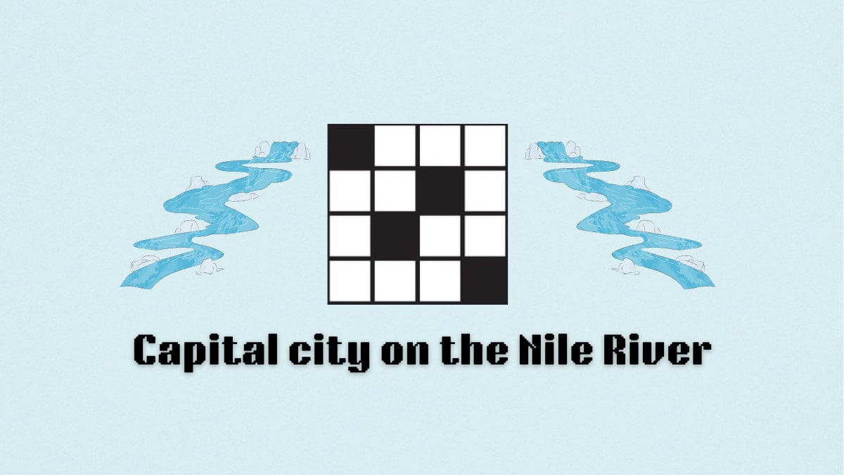 The Capital city on the Nile River clue on the NYT Mini Crossword.