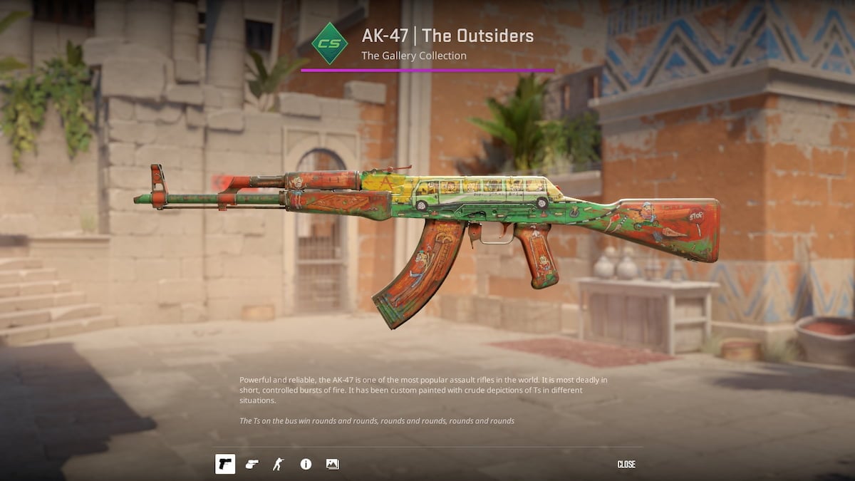 All Gallery Case skins in CS2