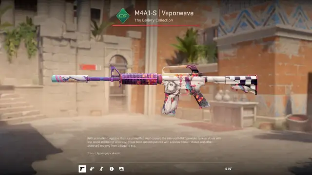 M4A1 Vaporwave CS2 skin