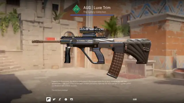 CS2 Aug Luxe Trim skin preview