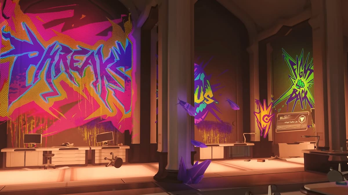 OW2 season 14 hero teaser "Phreaks" graffiti