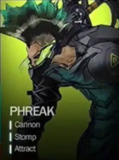 Phreak Overwatch hero concept art