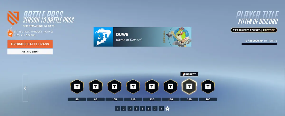 How to get the Kitten of Discord player title in Overwatch 2