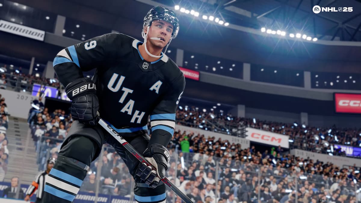 NHL 25 Utah player