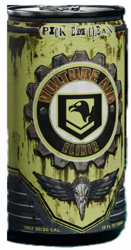 Vulture Aid BO6 Zombies Perk-a-cola can