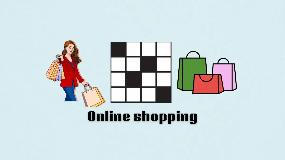 ‘Online shopping’ NYT Mini Crossword clue answer and hints