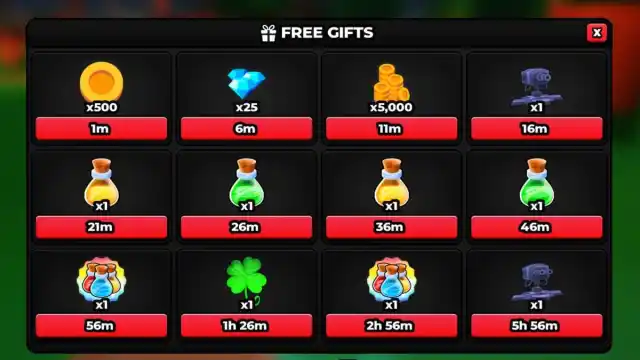 RNG Odyssey Free Gifts.