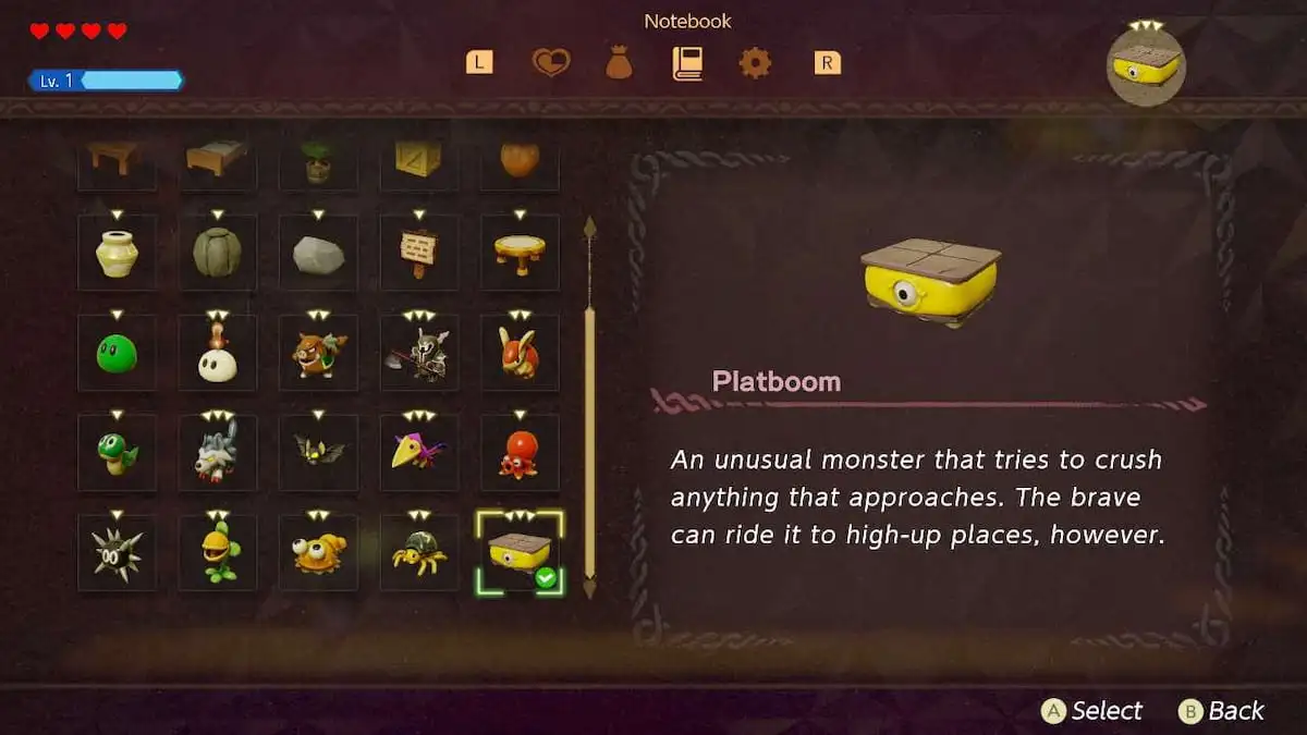 How to get Platboom in Zelda Echoes of Wisdom