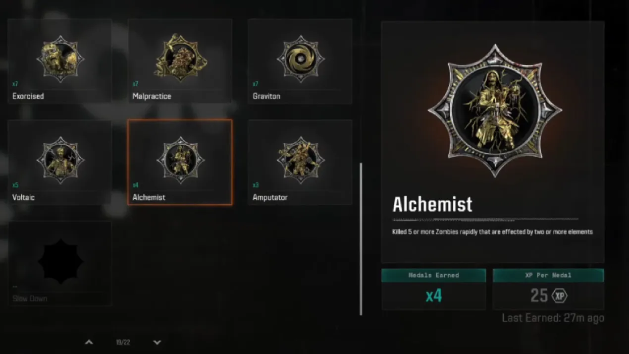 Cómo conseguir medallas de alquimista en Black Ops 6