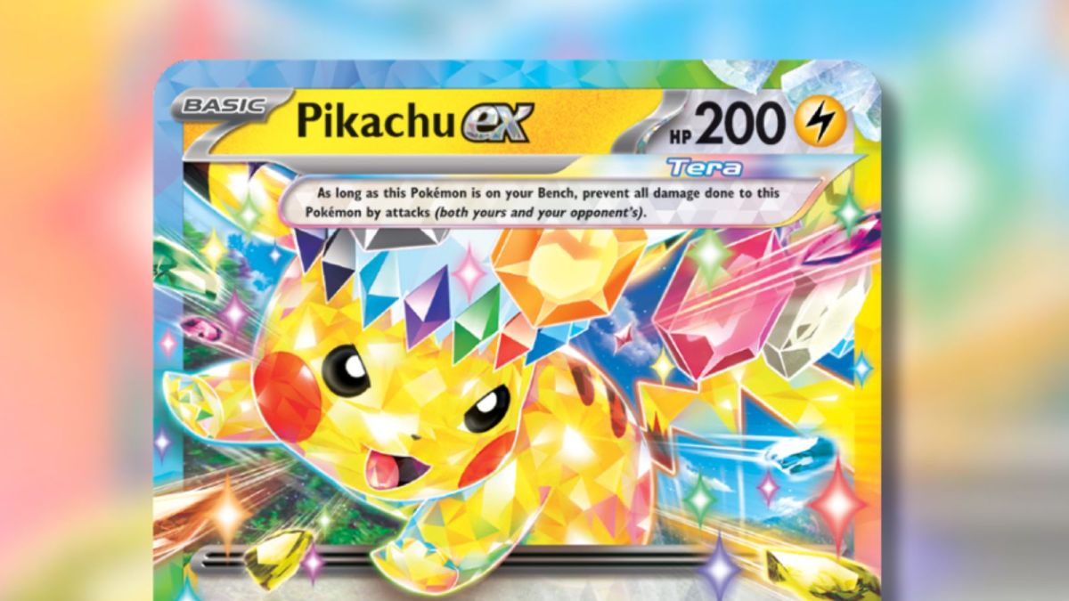 Best Pikachu ex Tera Pokémon Trading Card Game deck builds