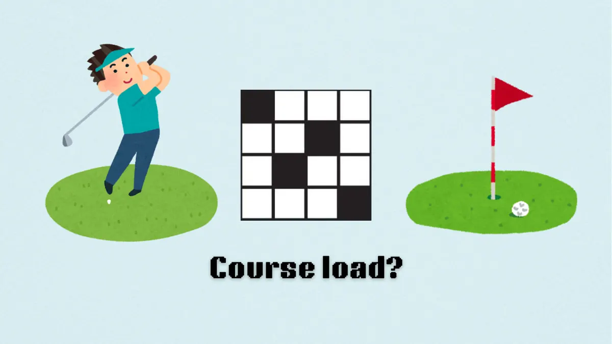 ‘Course load?’ NYT Mini Crossword puzzle clues answer and hints