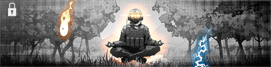 A meditating person in a Black Ops 6 Calling Card