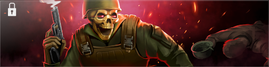 A skeleton holding a pistol in a Black Ops 6 Calling Card