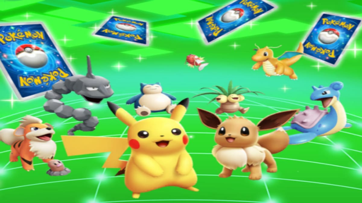 An cropped image showing the Social Hub section in Pokemon TCG Pocket