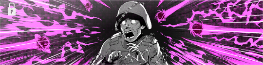 A person surrounded by pink energy in a Black Ops 6 Calling card