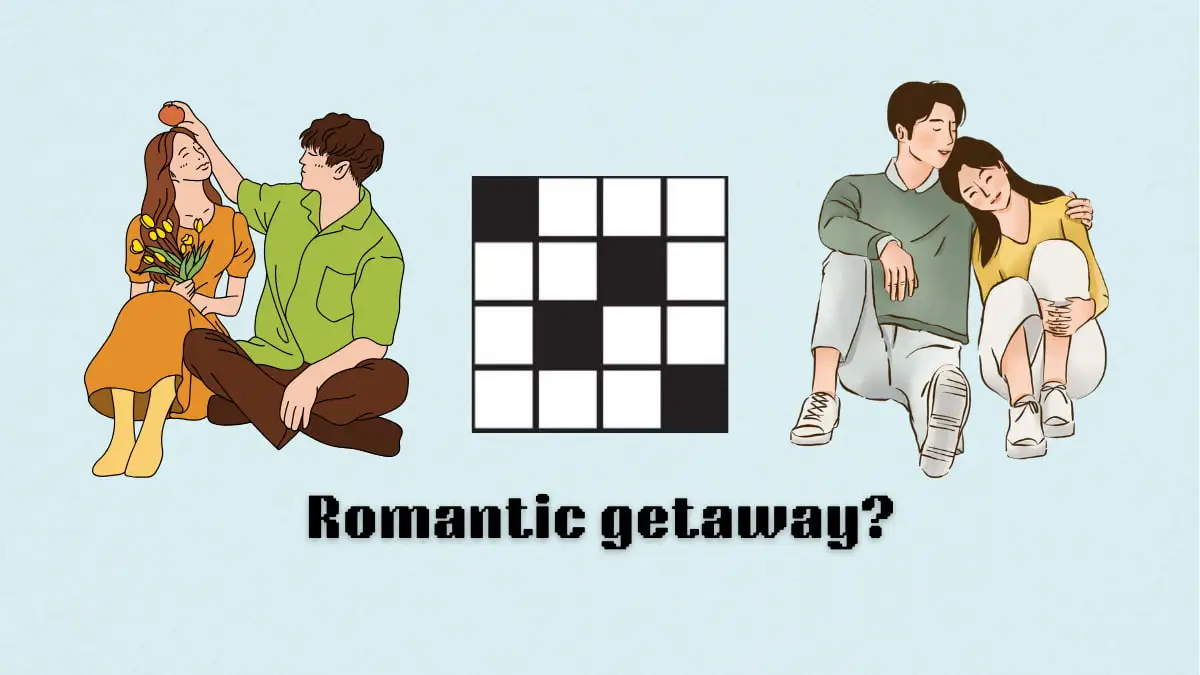 ‘Romantic getaway?’ NYT Mini Crossword puzzle clues answer and hints