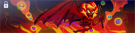 A flaming red bat in a Black Ops 6 Calling Card