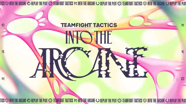 TFT into the arcane set 13 logo