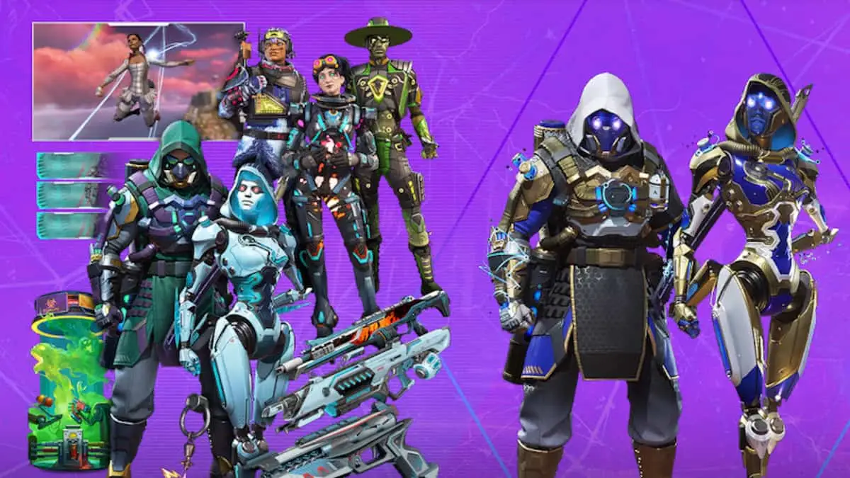 All season 23 battle pass cosmetics in Apex Legends From the Rift