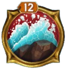 crashing waves symbol