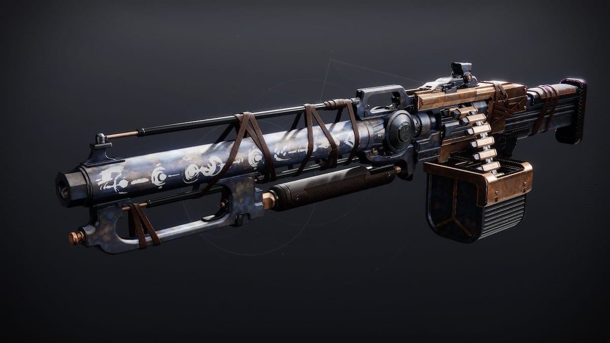 Archon's Thunder machine gun in Destiny 2 with no UI