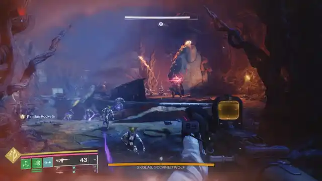 Skolas boss fight in Destiny 2