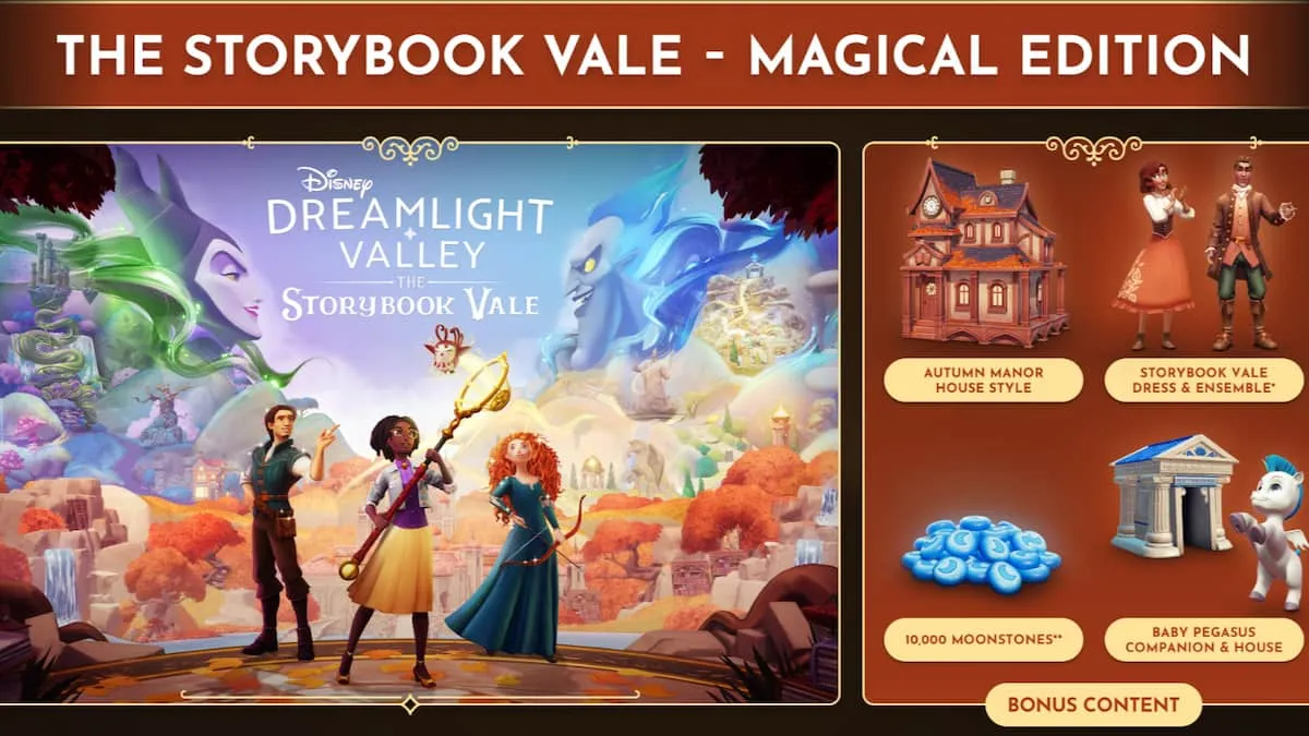 Disney Dreamlight Valley The Storybook Vale release countdown: Exact start time and date