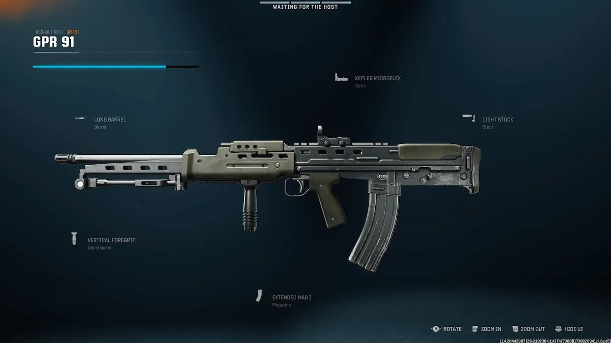 El mejor equipamiento y configuración de clases de GPR 91 en Black Ops 6