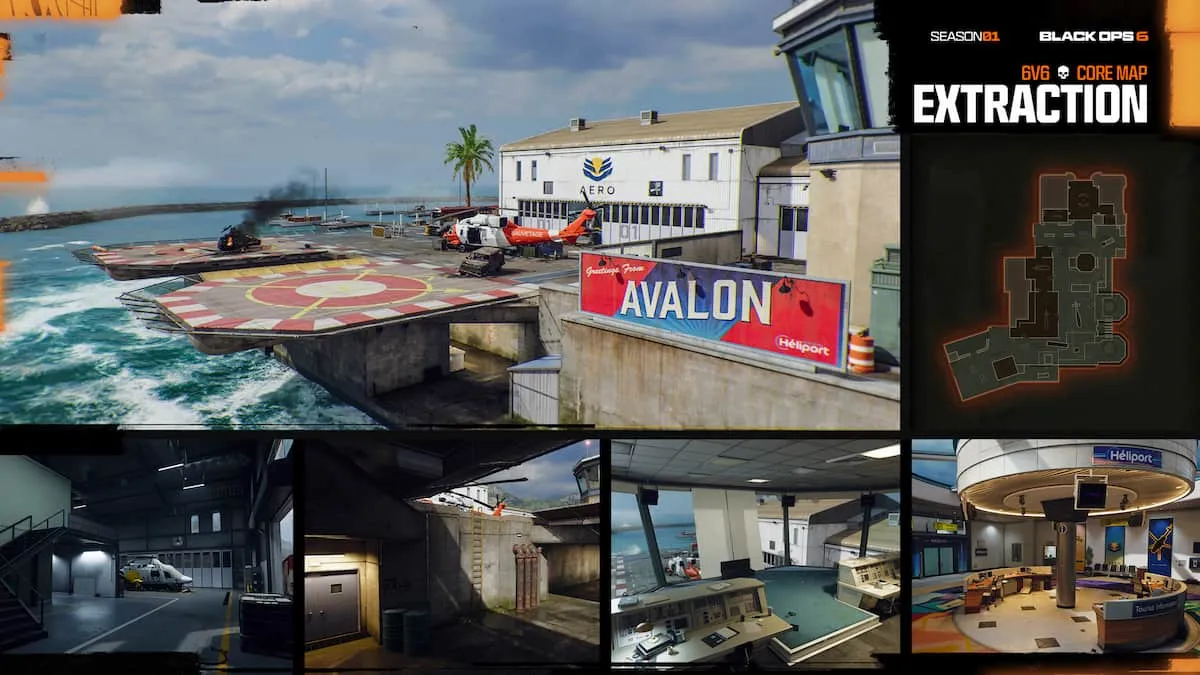 New BO6 season one map Extraction