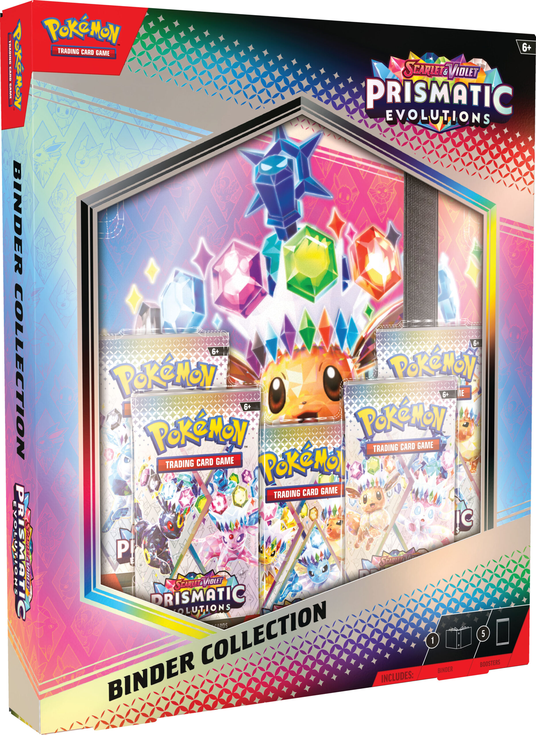 Все продукты Prismatic Evolution и дата выпуска Pokémon TCG