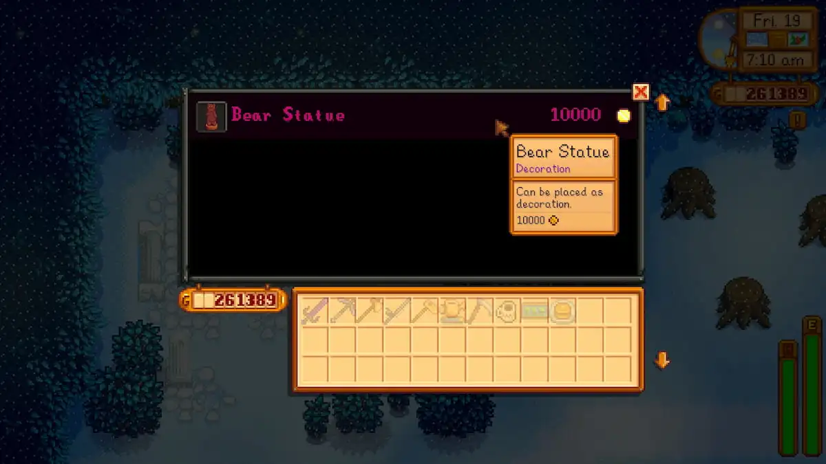 Cómo encontrar la tienda de artículos perdidos en Stardew Valley