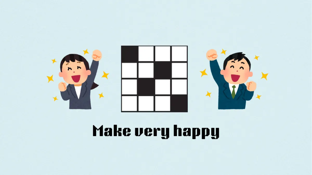 ‘Make very happy’ NYT Mini Crossword puzzle clue answer and hints