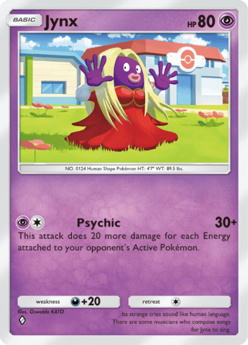 Jynx Pokémon TCG Pocket card.