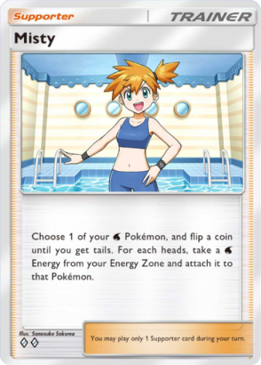 Misty Pokémon TCG Pocket card.