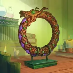 ouroboros statue