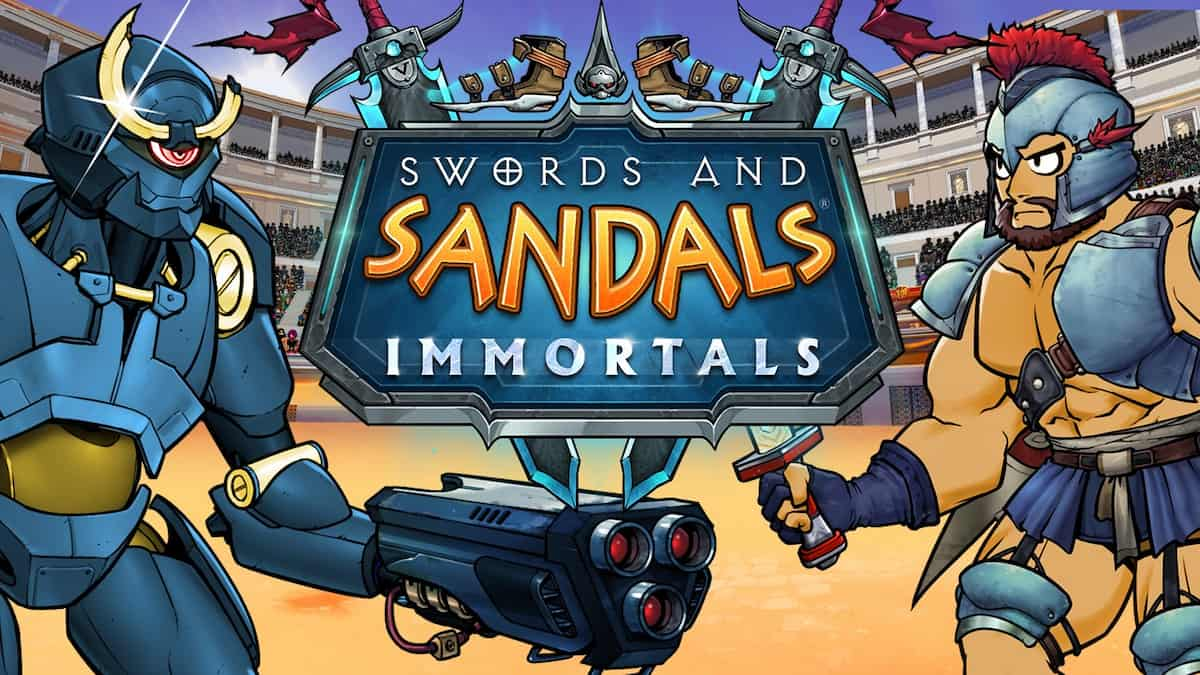 Promotional image for Swords and Sandals Immortals.