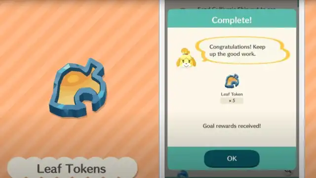 An image of the new Leak Tokens from Animal Crossing Pocket Camp Compelete, which replace the premium currency.