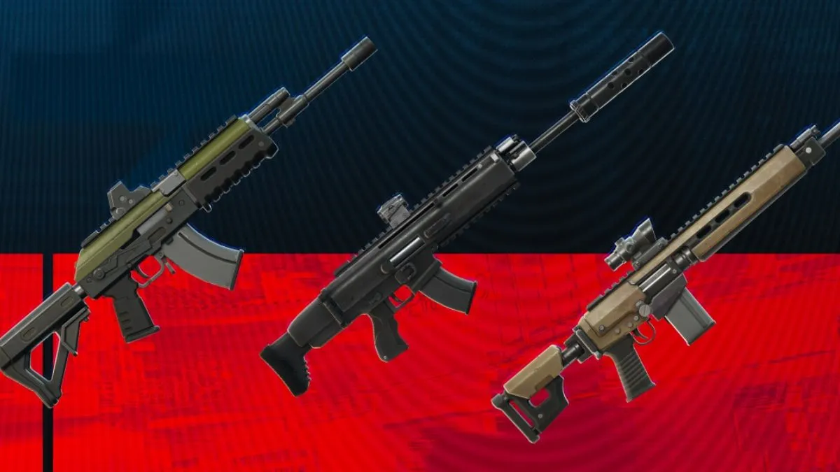 Full list of weapons in Fortnite Ballistic