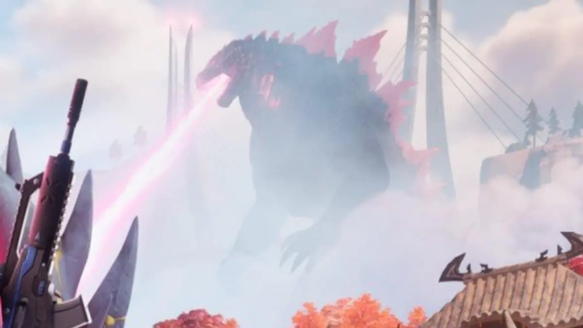 Where is the Godzilla Boss in Fortnite?