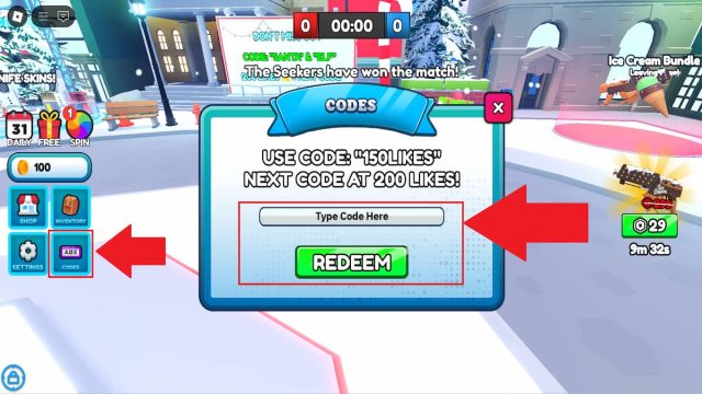 How to redeem Roblox Seeker codes