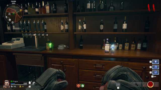 Alcohol serving mini-game in Black Ops 6