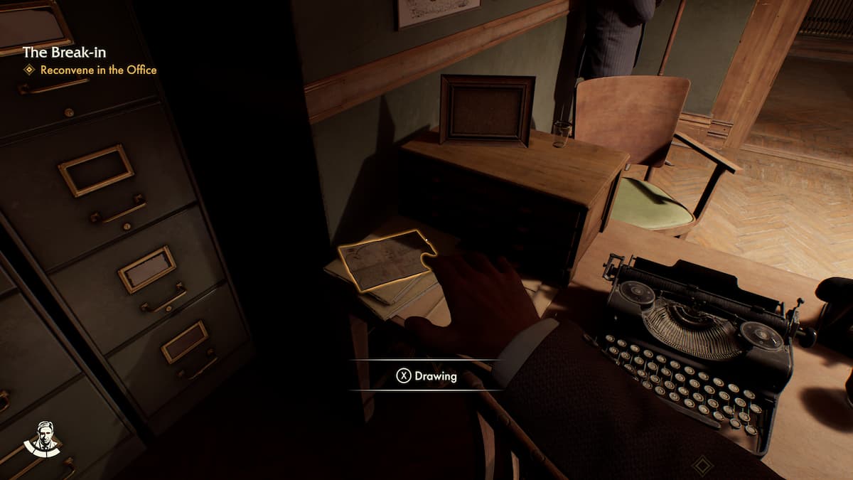 the temple map on Indy's desk