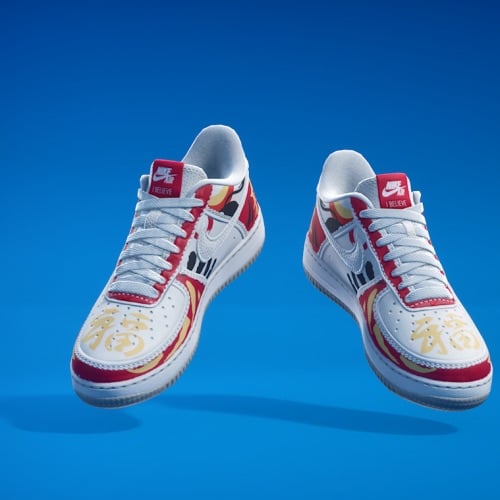 nike air force 1 believe daruma