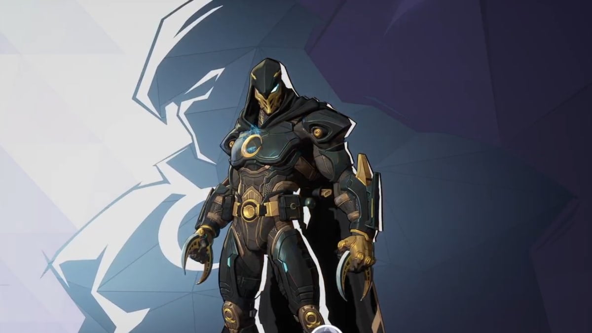 The Golden Moonlight skin for Moon Knight in Marvel Rivals