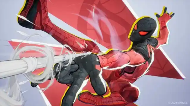 Spider-Man's Scarlet Spider skin shown in Marvel Rivals