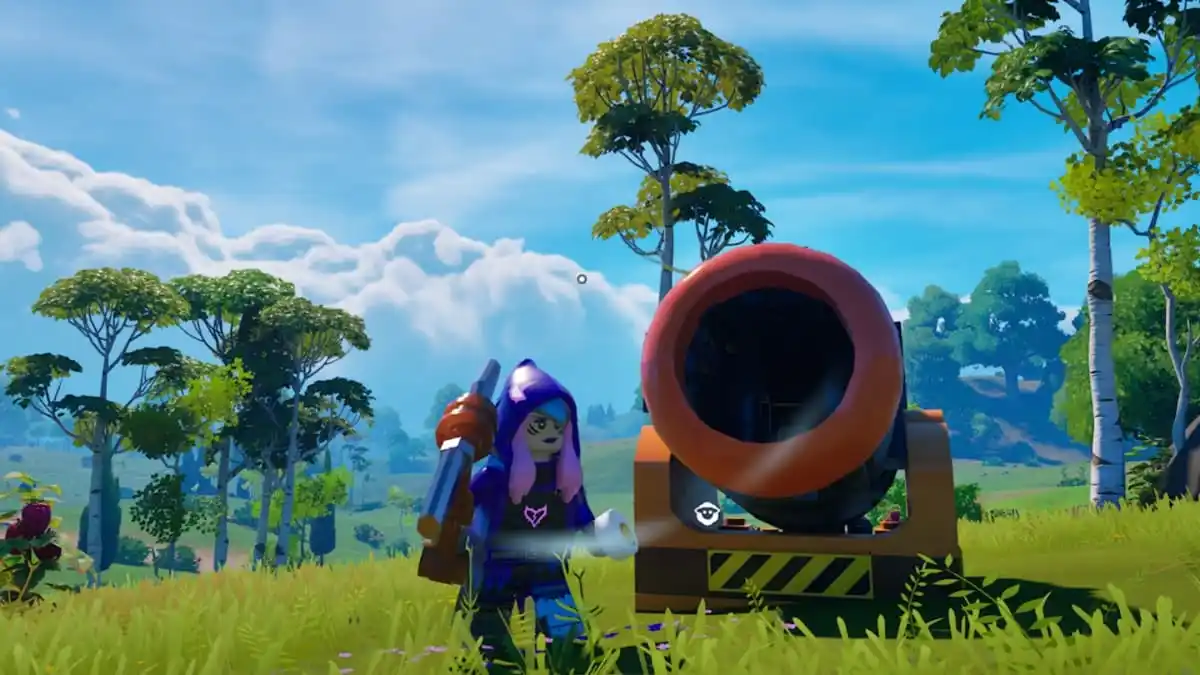 How to build a Cannon in LEGO Fortnite Odyssey