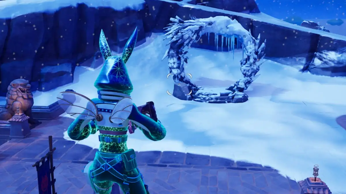 Fortnite players have some wild theories about a mysterious frozen portal